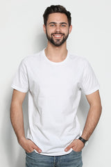 Camiseta de Elastano | Cuello Redondo | Fit Stretch