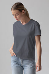 Camiseta de Polyalgodón | Cuello V | Unisex