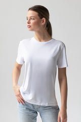 Camiseta de Polyalgodón | Cuello Redondo | Unisex