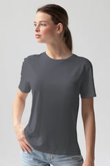 Camiseta de Polyalgodón | Cuello Redondo | Unisex