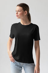 Camiseta de Polyalgodón | Cuello Redondo | Unisex