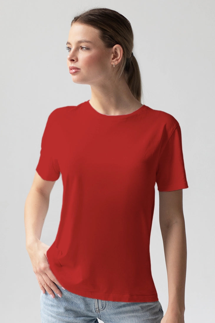 Camiseta de Polyalgodón | Cuello Redondo | Unisex